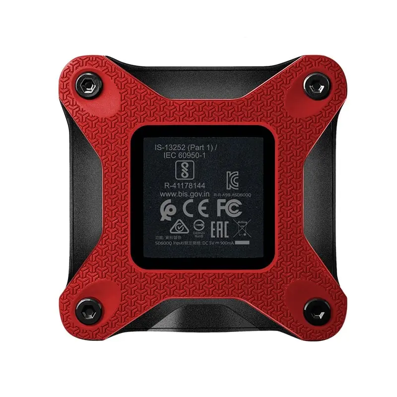 قاب پشت Adata SSD SD600Q رنگ قرمز